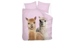 Alpacas flanel dekbedovertrek