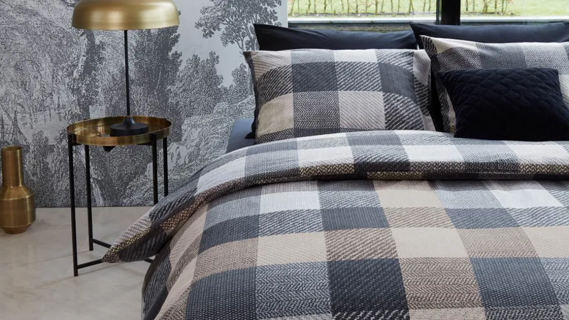 Beckett flanel dekbedovertrek
