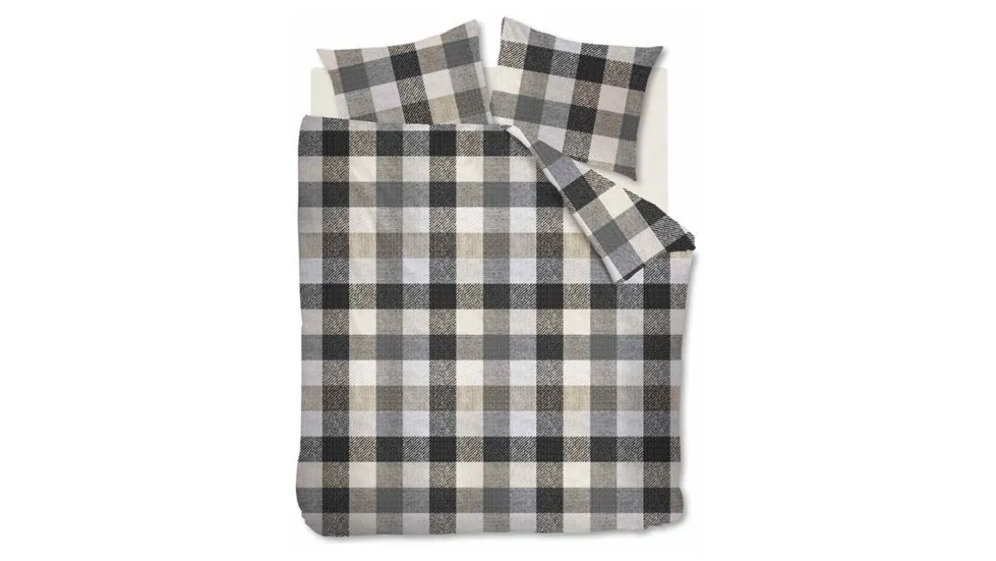 Beckett flanel dekbedovertrek