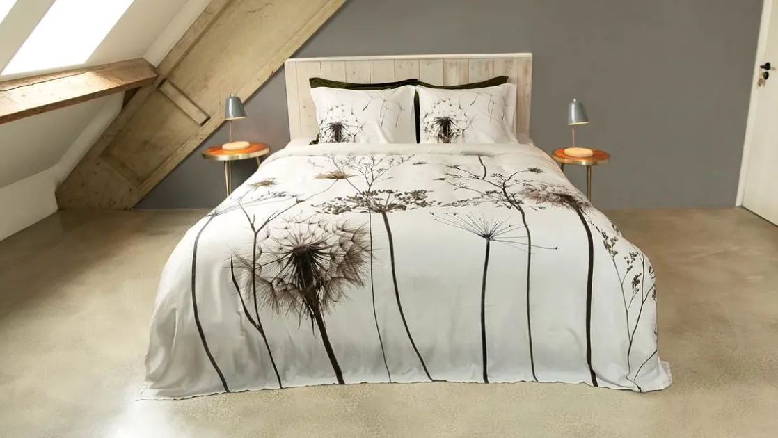 Caspia flanel dekbedovertrek