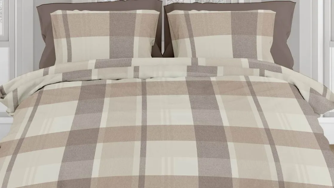 Falcon flanel dekbedovertrek