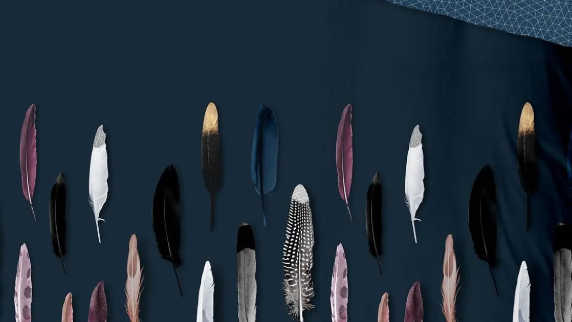 Feathers dekbedovertrek