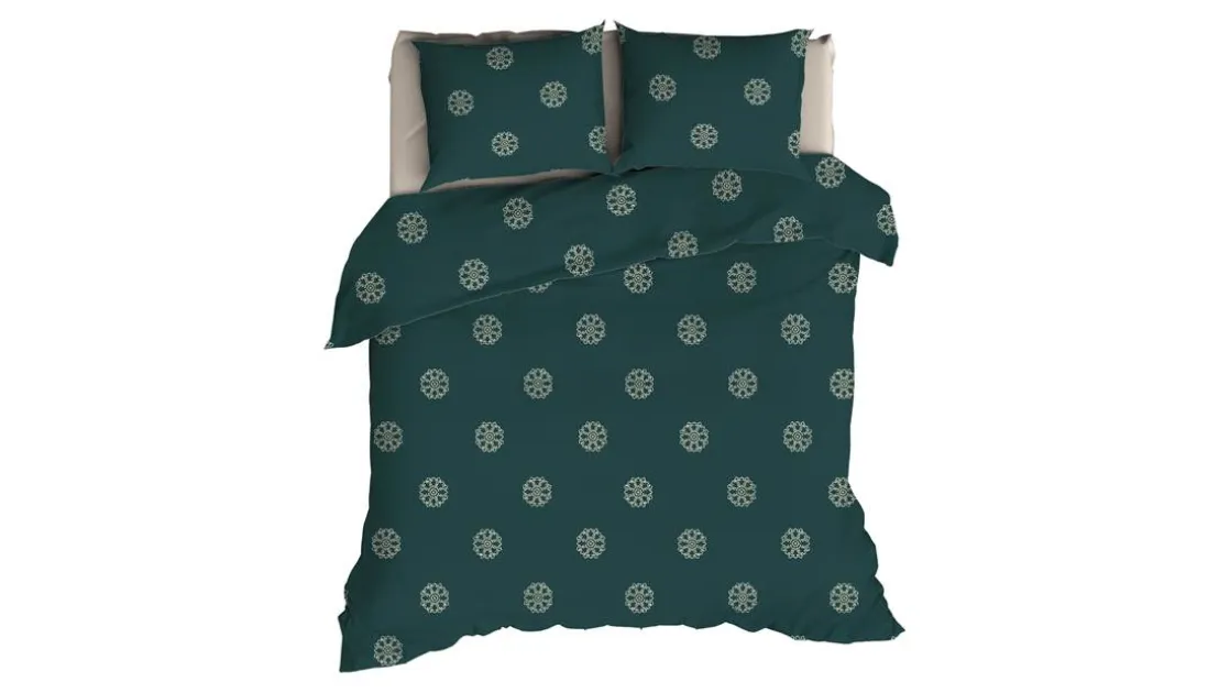 Flocons flanel dekbedovertrek
