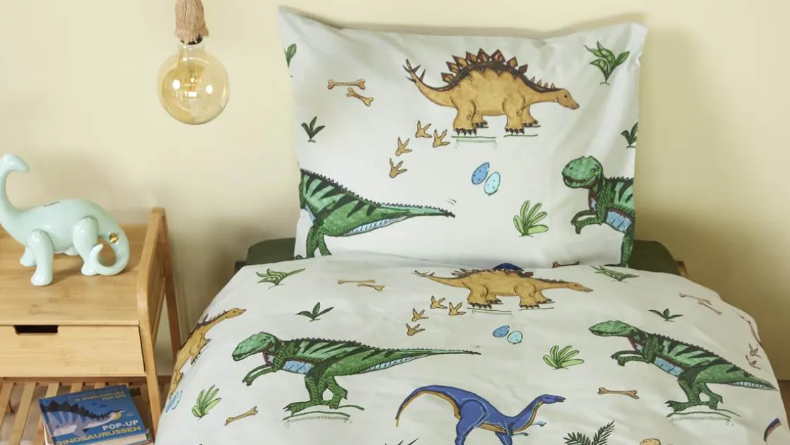 Happy Dino's dekbedovertrek