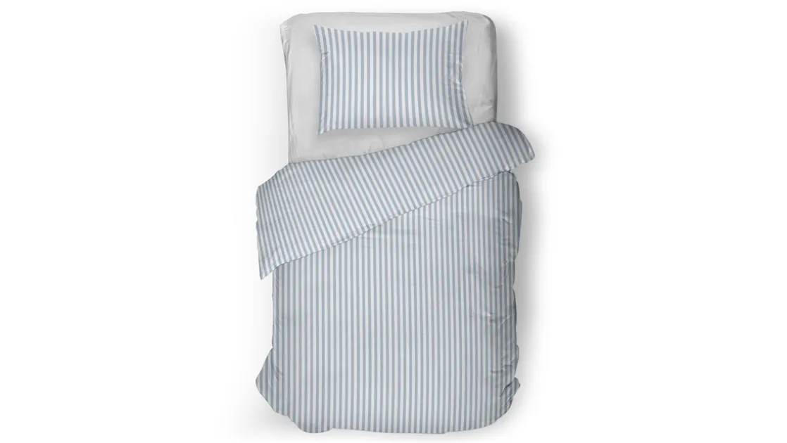 Iris flanel dekbedovertrek
