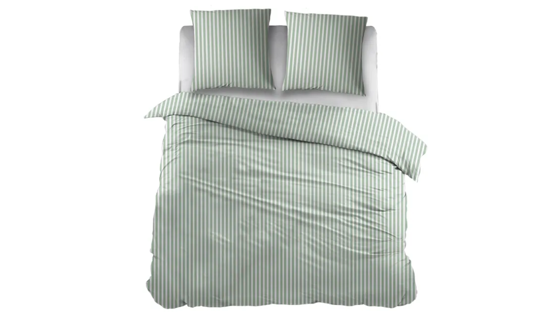 Iris flanel dekbedovertrek