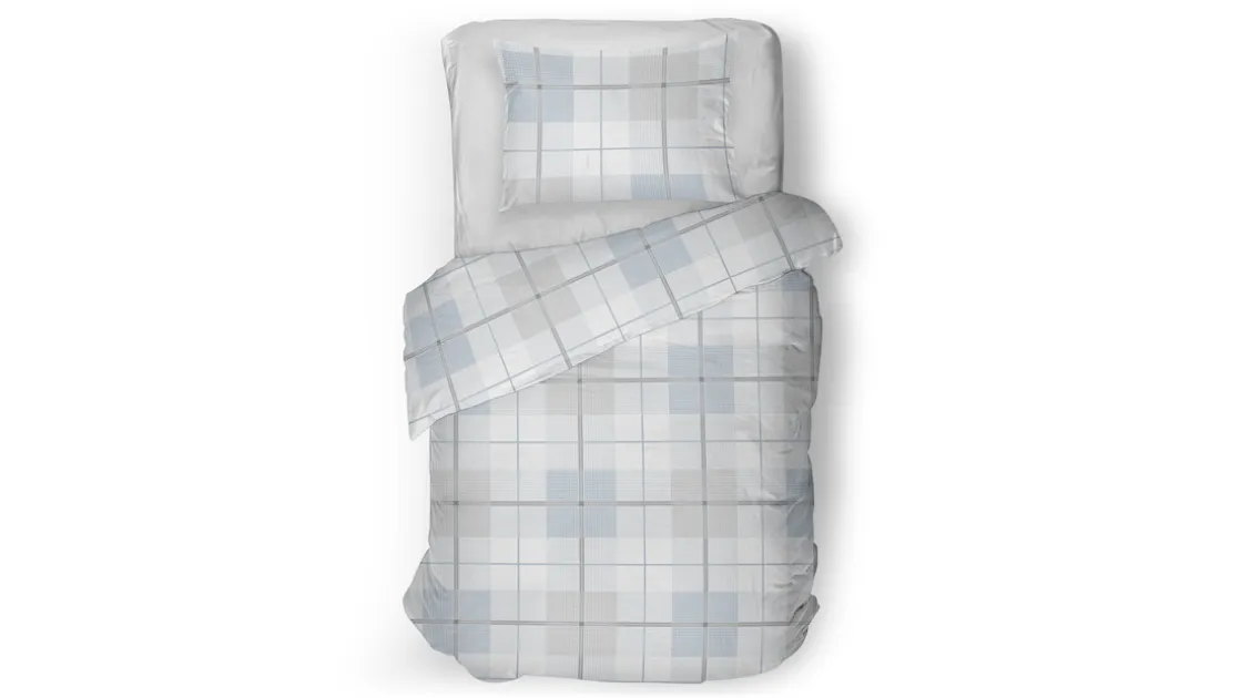 Ivy flanel dekbedovertrek