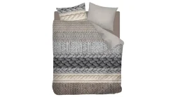 Knitted Wool flanel dekbedovertrek