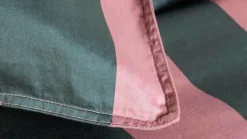 Minte Stripe dekbedovertrek