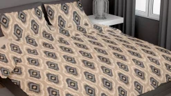 Ottoman flanel dekbedovertrek