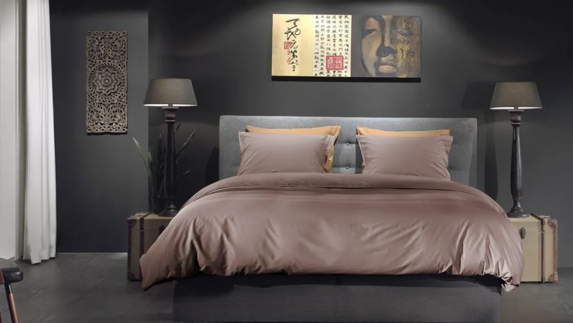 Percale dekbedovertrek
