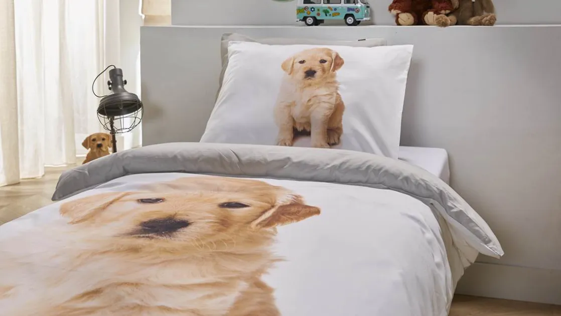 Puppy dekbedovertrek