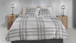 Rombi flanel dekbedovertrek