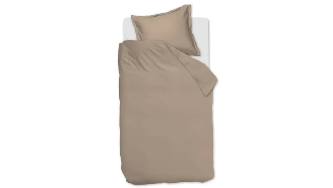 Satin Uni dekbedovertrek