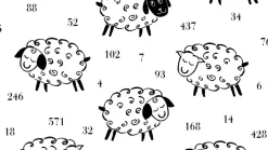 Schaap dekbedovertrek