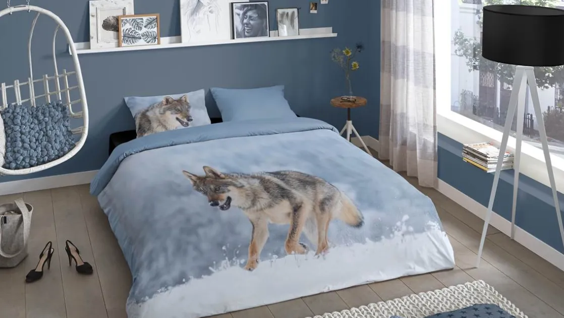 Snow Wolf dekbedovertrek