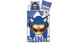 Sonic flanel dekbedovertrek