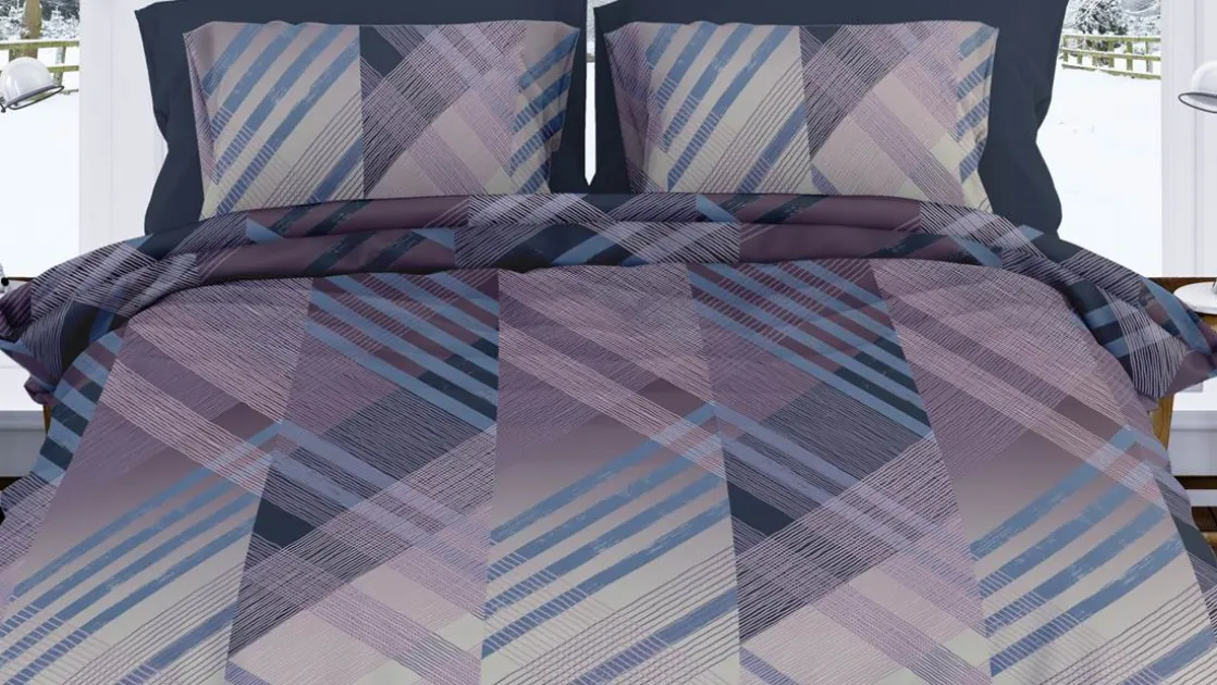 Valmont flanel dekbedovertrek